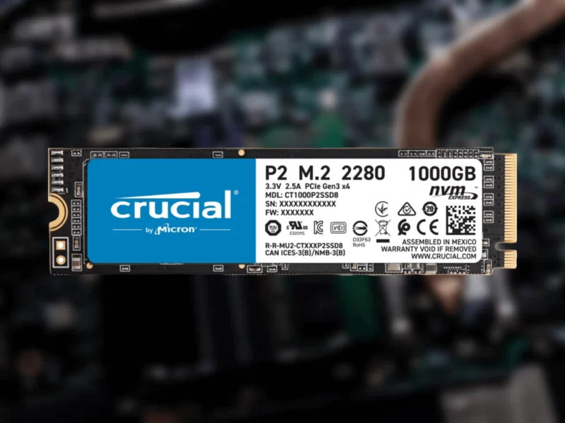 NVMe SSD Crucial