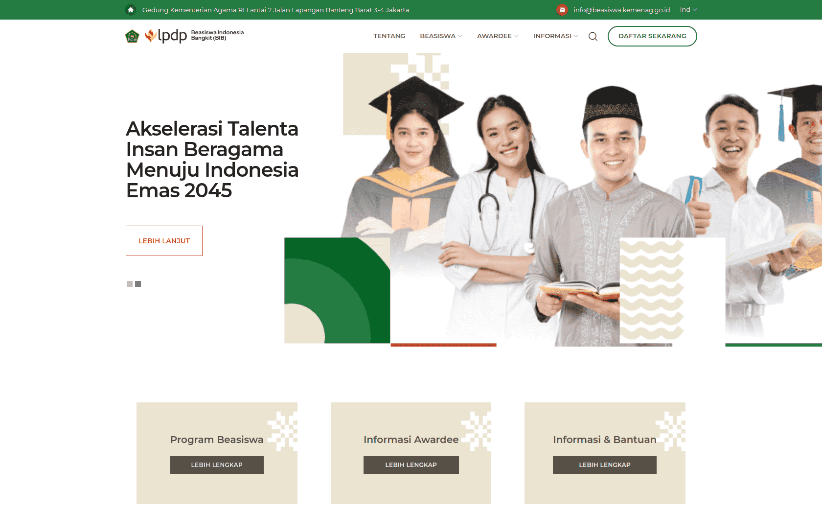beasiswa indonesia bangkit 2023 kemenag